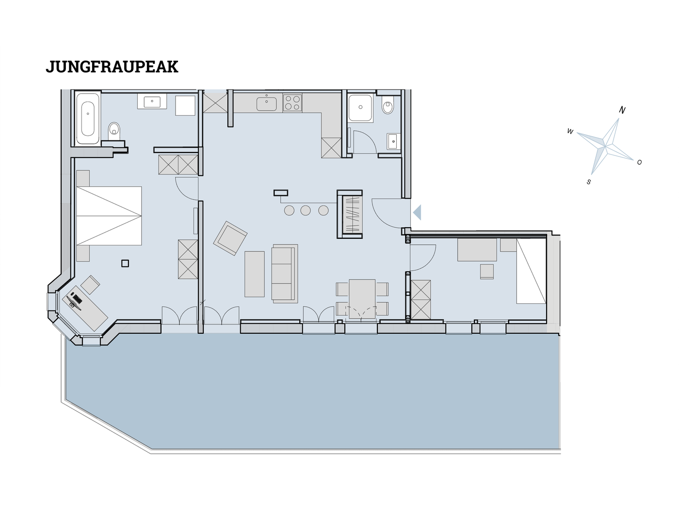 «Jungfrau Peak» Apartment Hotel Silberhorn