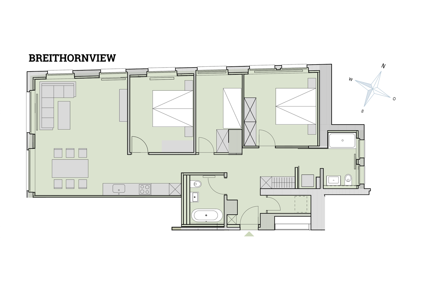 «Breithorn View» Apartment Hotel Silberhorn