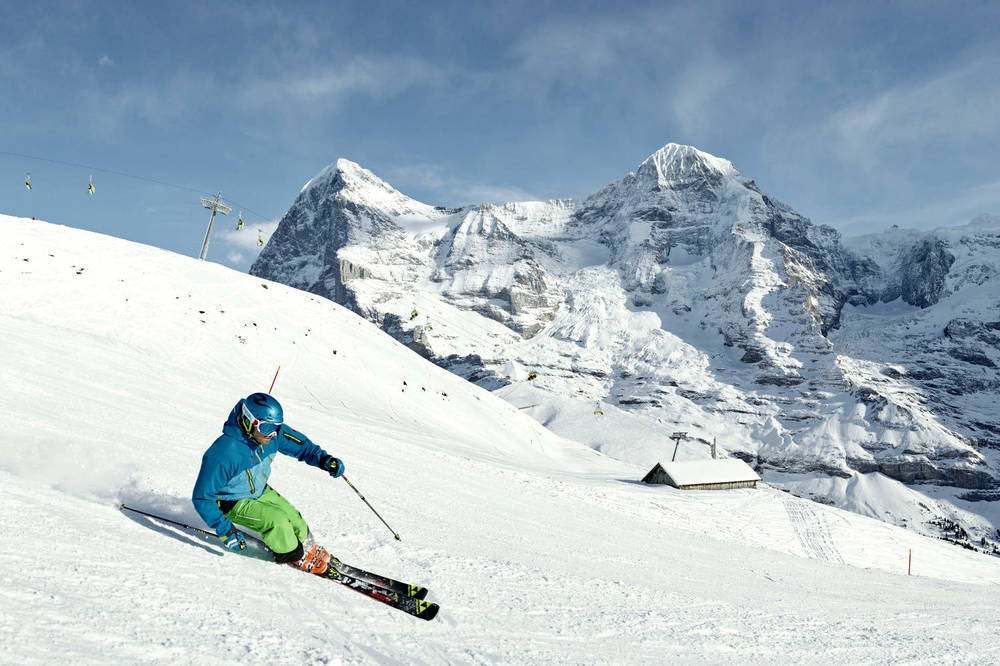 Wengen - région de la Jungfrau en hiver